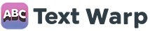 Text Warp Logo
